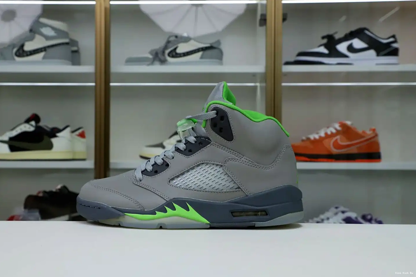 JORDAN 5 2022 RETRO 'GREEN BEAN' AIR Kimikick 0328